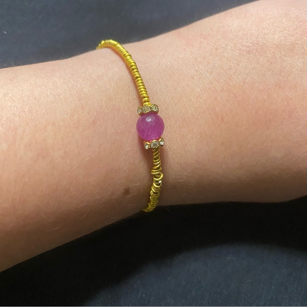 gemstone bracelets pack of 5 - Picture 5 of 10